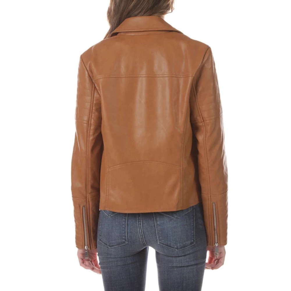 NWT π Bagatelle soft vegan tan leather M - Picture 4 of 13